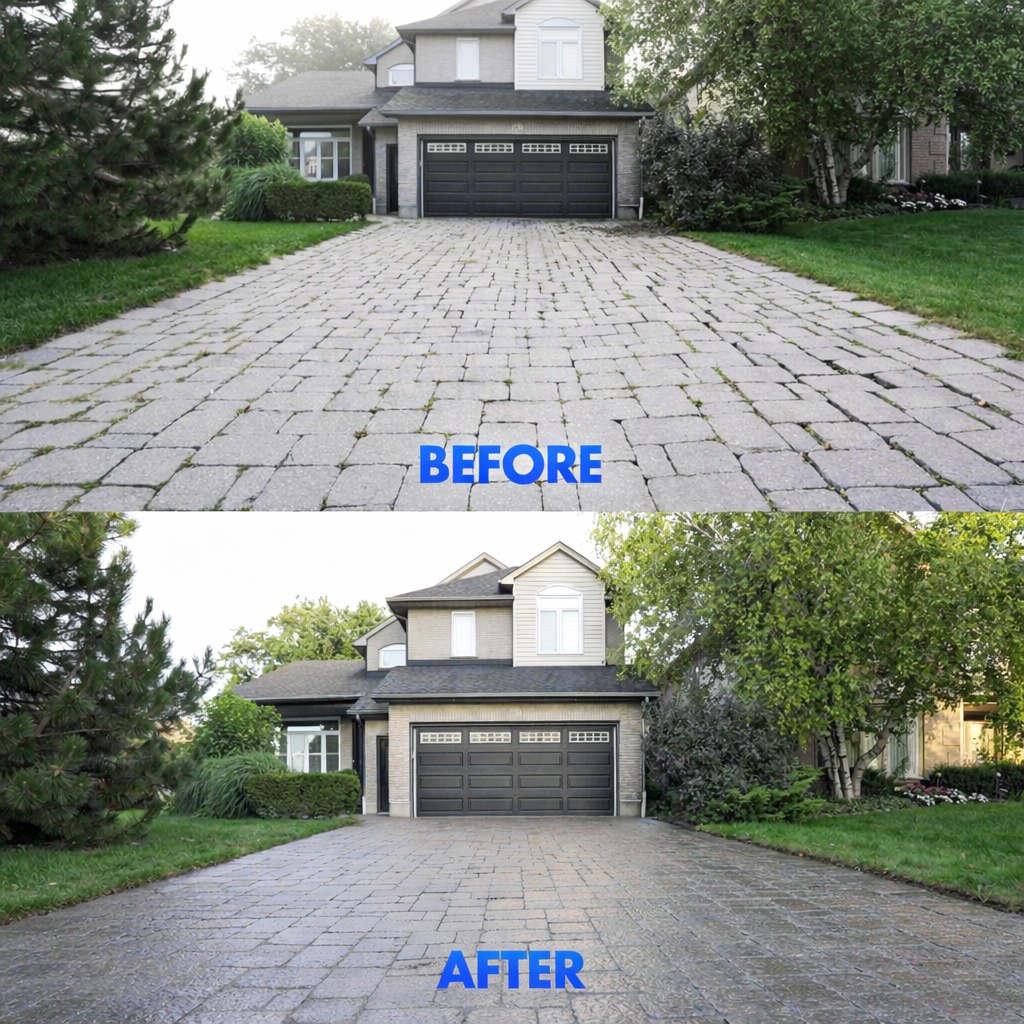 Interlock restoration Hamilton before and after